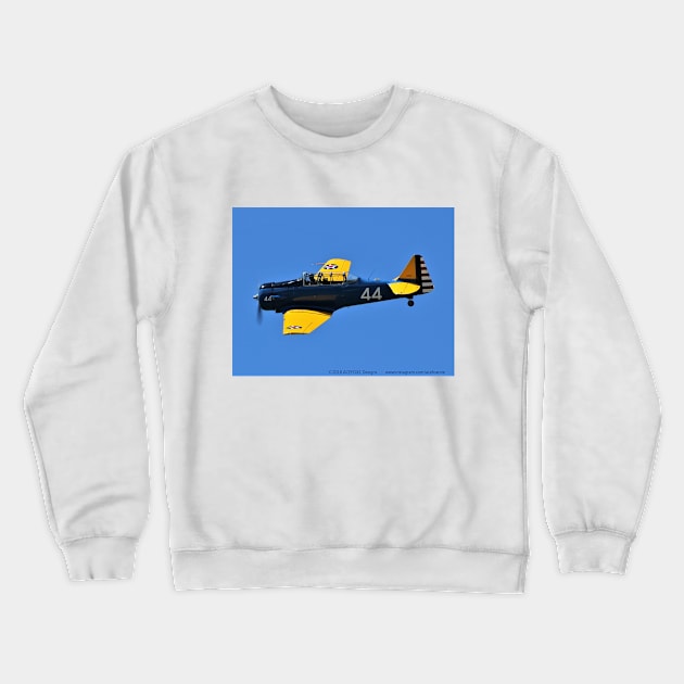 T-6 Texan Army Air Corps Crewneck Sweatshirt by acefox1